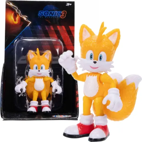 Sonic the Hedgehog Movie 3 Jakks Pacific Oryginalna Ruchoma Figurka Tails