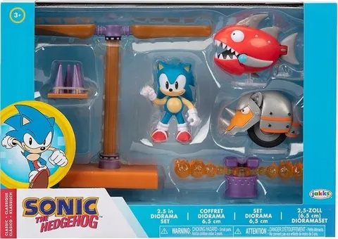 Sonic Zestaw Diorama Flying Battery Zone Jakks
