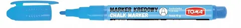Marker kredowy cienki 1,5mm NIEBIESKI TO-293 TOMA