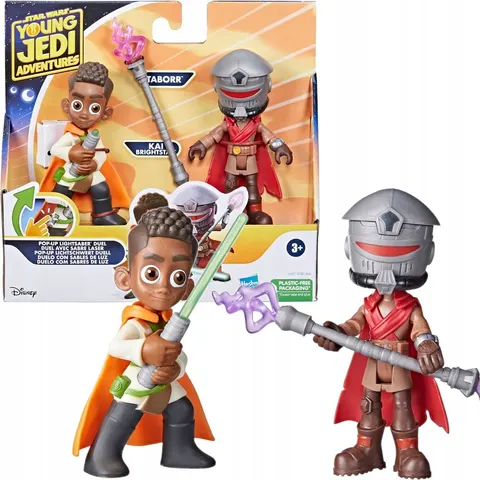 Star Wars Przygody Młodych Jedi Zestaw Figurek Kai Brightstar + Taborr