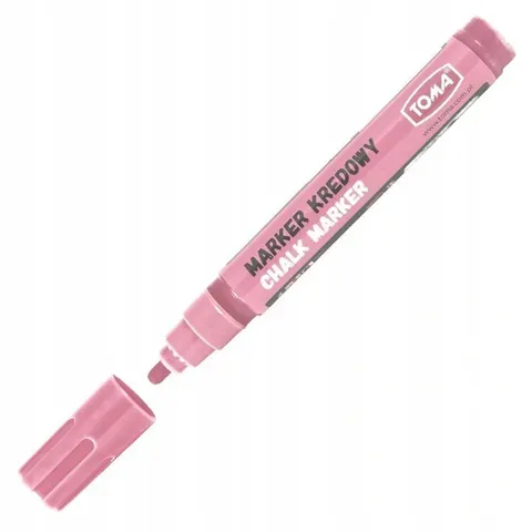 Marker kredowy 4,5mm Różowy pastelowy TO-292 TOMA