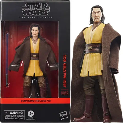 Star Wars the Black Series Acolyte Oryginalna Figurka Jedi Master Sol G0013