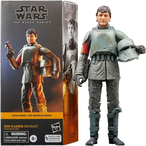 Star Wars the Black Series Mandalorian Oryginalna Figurka Din Djarin Morak