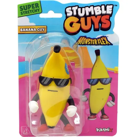 Stumble Guys Monster Flex Diramix Rozciągliwa Figurka Banana Guy 12cm
