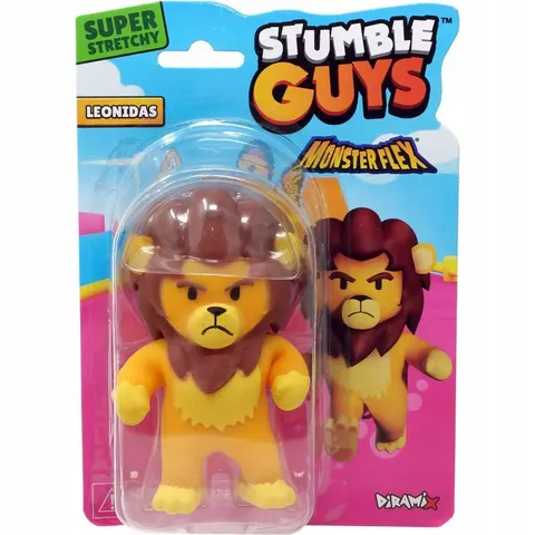 Stumble Guys Monster Flex Diramix Rozciągliwa Figurka Leonidas 12cm