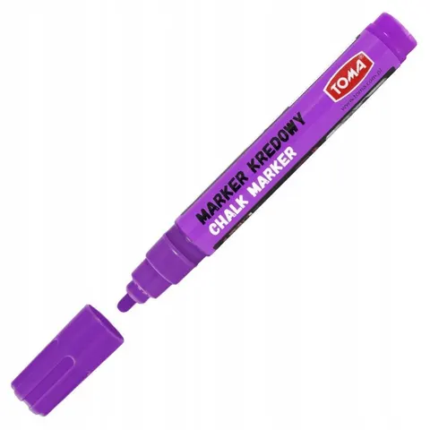 Marker kredowy 4,5mm FIOLETOWY TO-292 TOMA