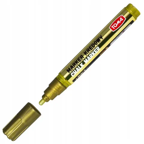 Marker kredowy 4,5mm ZŁOTY TO-292 TOMA