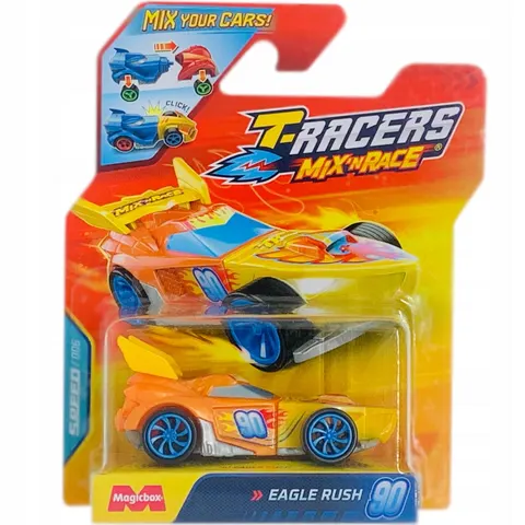 T-Racers 2.0 Mix 'N Race Magic Box Speed 006 Auto Pojazd Eagle Rush 90
