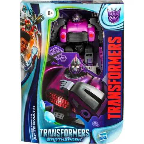 Transformers Earthspark Iskra Ziemi Deluxe Class Chaos Terran Aftermath