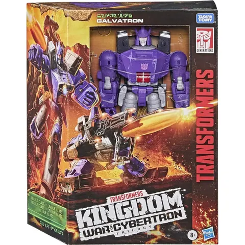 Transformers Kingdom War for Cybertron Takara Tomy Decepticon Galvatron