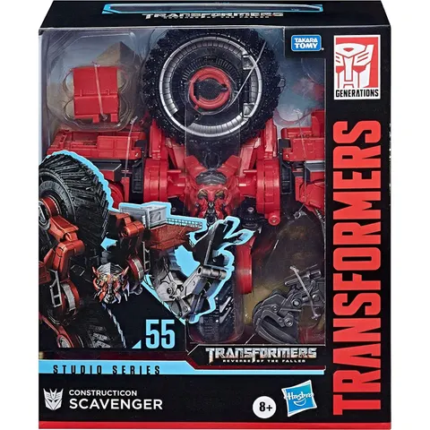 Transformers Revenge of the Fallen Studio Series Constructicon Scavenger 55