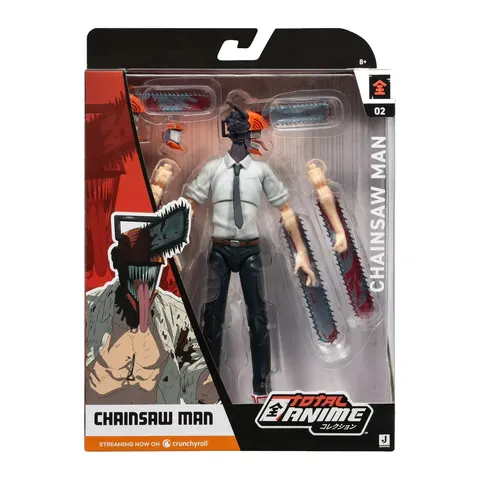 Chainsaw Man Total Anime - Oryginalna Ruchoma Figurka Chainsaw Man 02