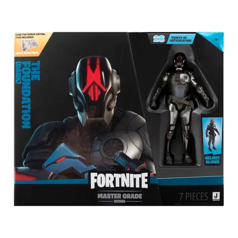 Fortnite Master Grade Series Jazwares Ruchoma Figurka the Foundation (Dark)