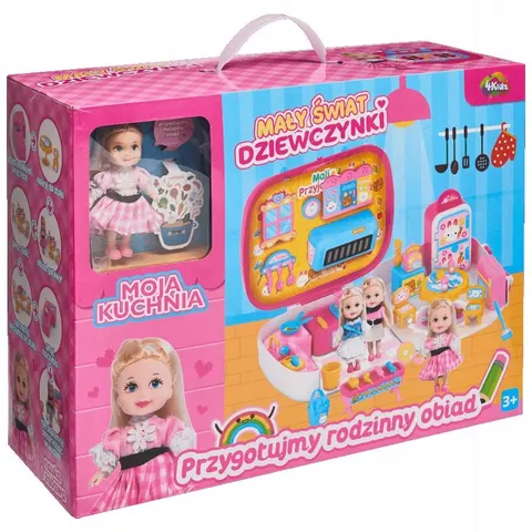 Moja Kuchnia Przygotujmy Rodziny Obiad Lalka 4kidz