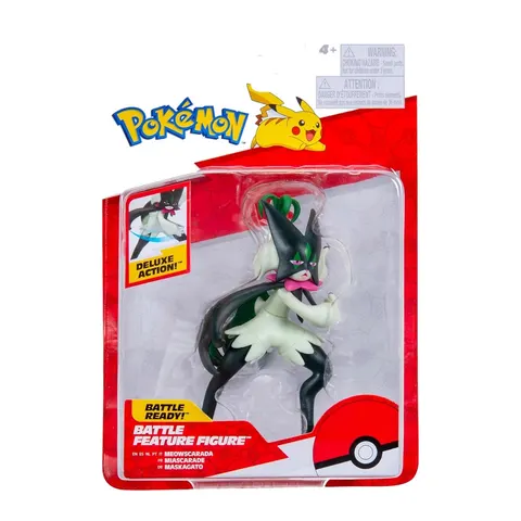 Pokemon Battle Feature Figure Oryginalna Figurka Akcji Deluxe Meowscarada