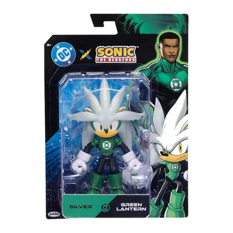 Sonic the Hedgehog X DC Figurka Silver X Green Lantern Zielona Latarnia
