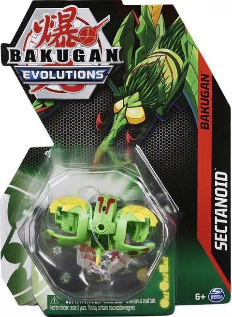 Bakugan Evolutions Figurka Kula Ventus Sectanoid