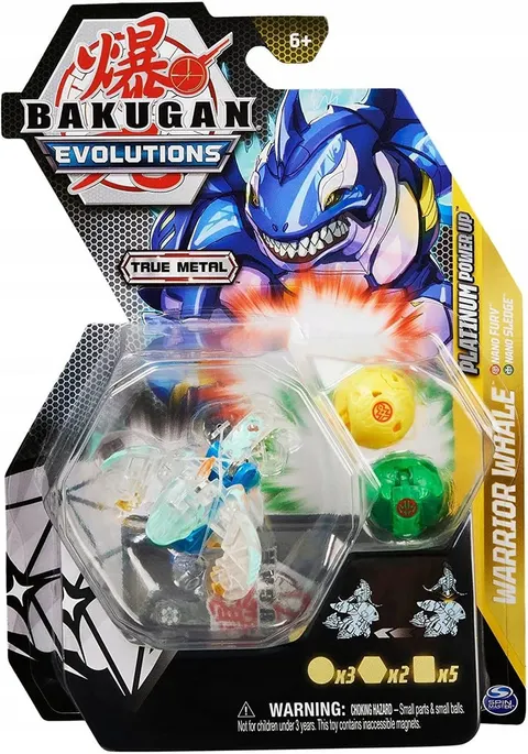 Bakugan Evolutions Metal Diamond Warrior Whale