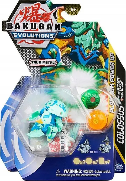 Bakugan Evolutions Platinum Metal Colossus Widow