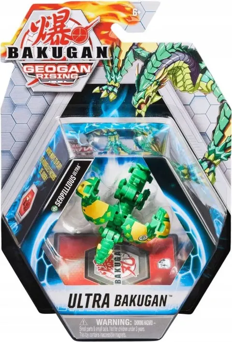 Bakugan Geogan Figurka Ultra Ventus Serpillious
