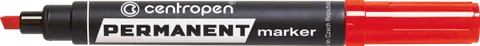 Marker permanentny Permanent, czerwony 8576, CENTROPEN