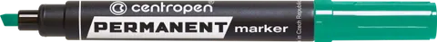 Marker permanentny ścięty Centropen 8576 zielony10/