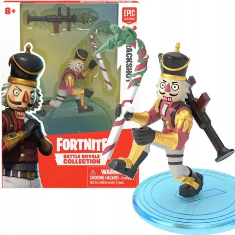 Fortnite Battle Royale Collection Oryginalna Ruchoma Figurka Crackshot