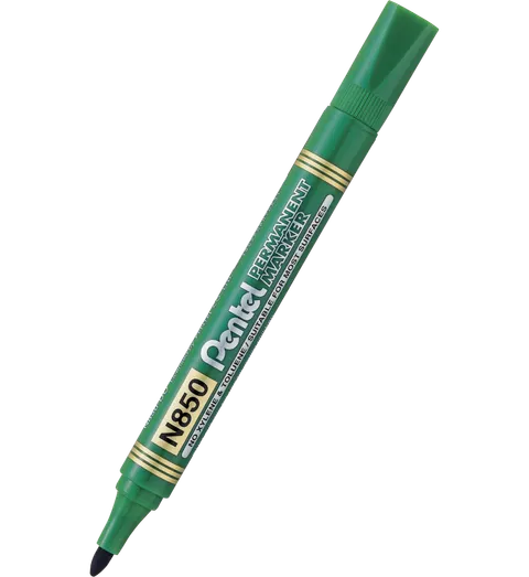 Marker permanentny Pentel N850 zielony