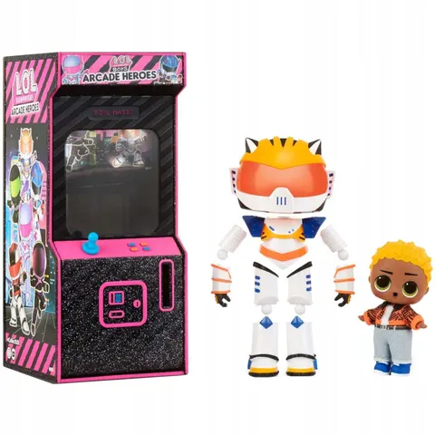 Lol Surprise! Arcade Heroes Boys Lalka Laleczka + Akcesoria Cool Cat - Claw