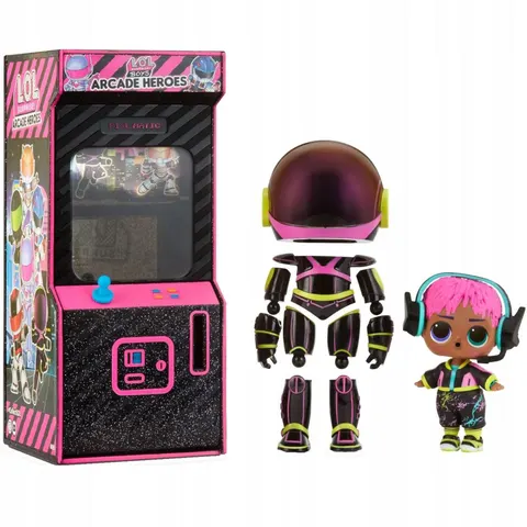 Lol Surprise! Arcade Heroes Boys Mga Lalka + Akcesoria V.R. Dude - Cyber