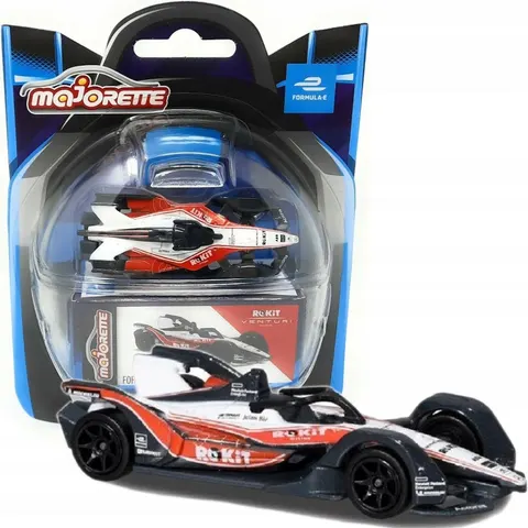 Majorette Bolid Wyścigowy Formuła Formula-E Rokit Venturi Racing 1:64