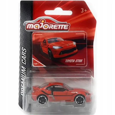 Majorette Model Auto Samochód Toyota Gt86 1:64