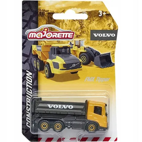 Majorette Pojazd Budowlany Volvo Fmx Tipper 1:64