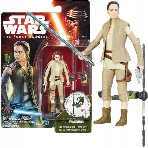 Star Wars Gwiezdne Wojny Ruchoma Figurka Rey B5667