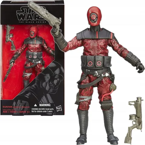 Star Wars the Black Series Hasbro Ruchoma Figurka Guavian Enforcer B3842