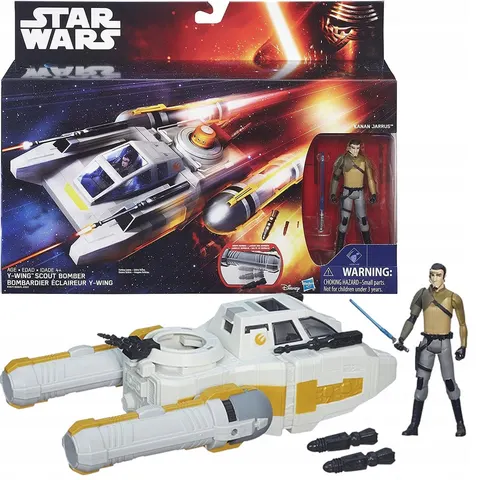 Star Wars Y-Wing Scout Bomber Figurka Kanan Jarrus