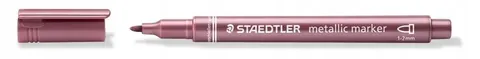 Marker metaliczny czerwony 1-2 mm, Staedtler