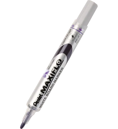 Marker suchościeralny z tłoczkiem MAXIFLO PENTEL MWL5S-V fioletowy