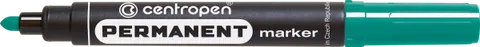 Marker permanentny Permanent, zielony 8566, CENTROPEN