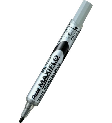 Marker suchościeralny do tablic czarny Pentel Maxiflo MWL5S