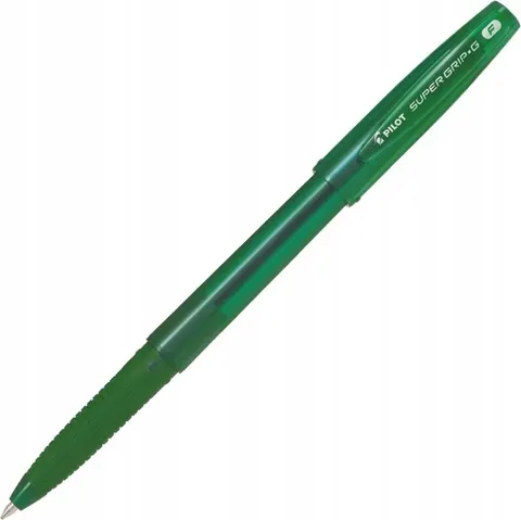 DŁUGOPIS OLEJOWY PILOT SUPER GRIP G ZE SKUWKĄ ZIELONY