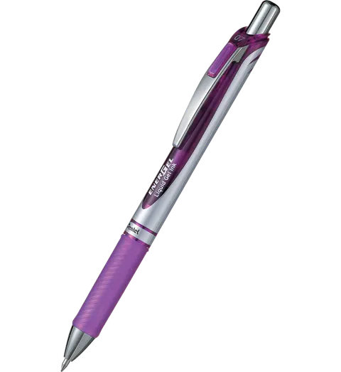 Długopis automatyczny żelowy PENTEL ENERGEL BL77 fioletowy