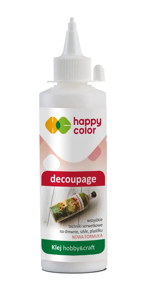 Klej do decoupage, butelka 100g, Happy Color