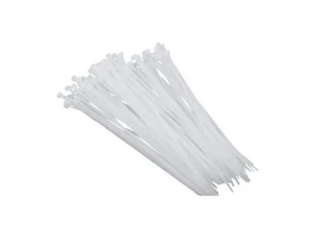 Opaski kablowe 200x3,6mm białe CT 200-3,6, opk=100szt; TOOCW020003602 RADPOL