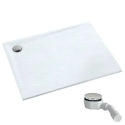 Schedpol Etrusco White Stone brodzik kompozytowy 70x100x3