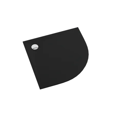 Schedpol Etrusco Black Mat brodzik kompozytowy 90x90x3 R55 3.464/C/MG