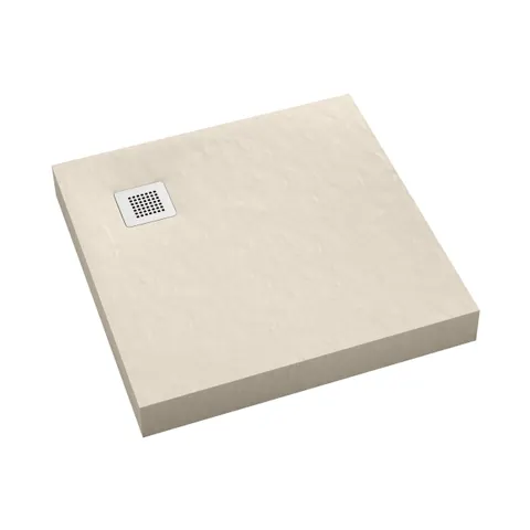 Schedpol New Horizons Cashmere Stone brodzik akrylowy 90x90x12