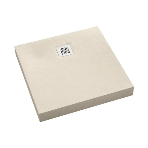 Schedpol New Horizons Cashmere Stone brodzik akrylowy 100x100x12