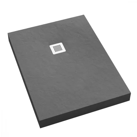 Schedpol New Horizons Grey Stone brodzik akrylowy 80x90x12