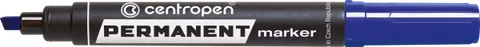 Marker permanentny Permanent, niebieski 8576, CENTROPEN